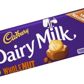 Cadburys Wholenut Bar Single
