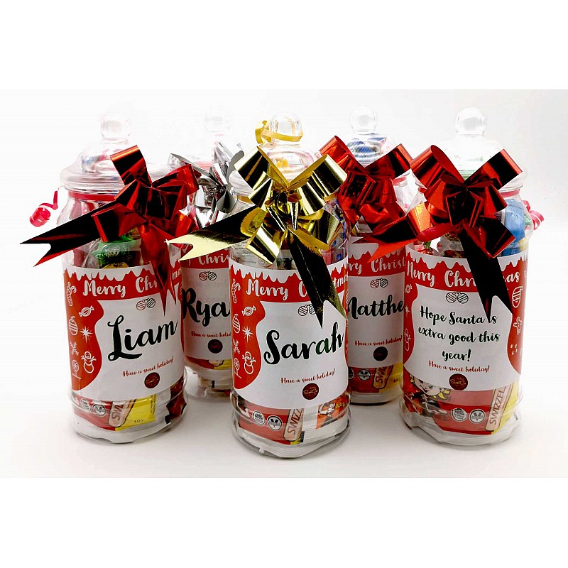 Christmas Gift Sweet Jar