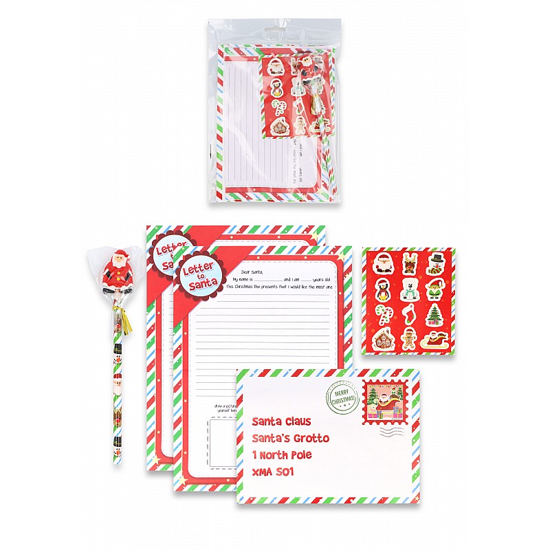 Christmas Letter to Santa Writing Kit (5 Pieces)