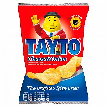 Tayto Cheese & Onion Crisps (50 x 35g)