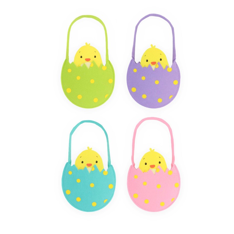Felt Easter Bags - Assorted Felt Easter Bags - Assorted