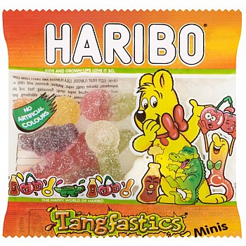 Haribo Tangfastics Treatsize Mini Bags (16g) Single