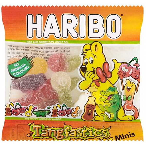 Haribo Tangfastics Treatsize Mini Bags (16g) Single