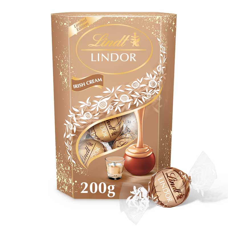 Lindor Lindt Irish Cream Truffles Cornet Limited Edition (200g)