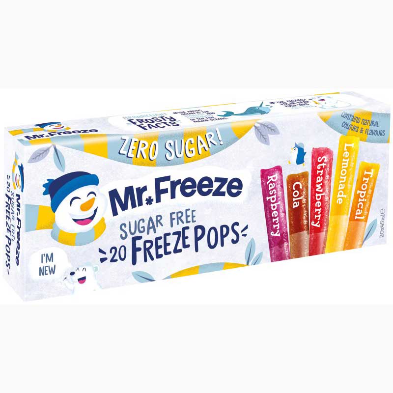 Mr Freeze Zero Sugar (20 x 45ml) Mr Freeze Zero Sugar (20 x 45ml)