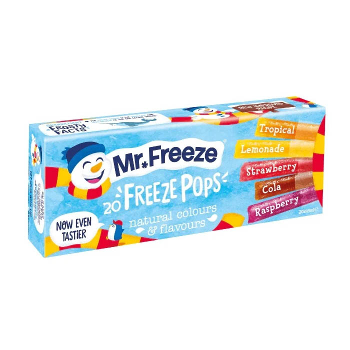 Mr. Freeze Ice Pops (20 x 45ml) Mr. Freeze Ice Pops (20 x 45ml)