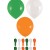 Irish Tri-Colour Balloons (23cm)