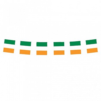 Ireland Flag Large Plastic Bunting - 7m