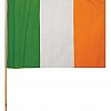 Large Irish Waving Flags - 30cm x 45cm