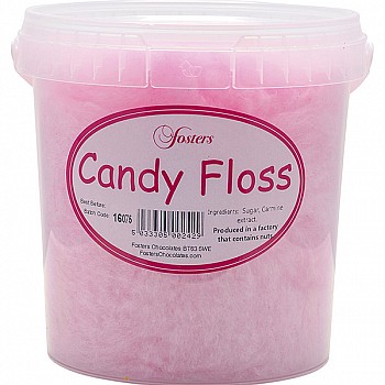 Fosters Pink Candy Floss Tubs (6 x 30g)