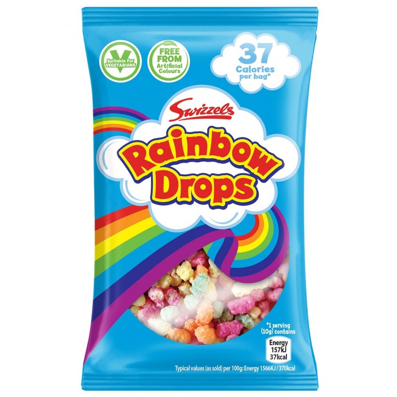 Swizzels Rainbow Drops Mini Bags (10g) Single