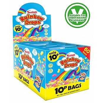 Swizzels Rainbow Drops Mini Bags (10g) Single