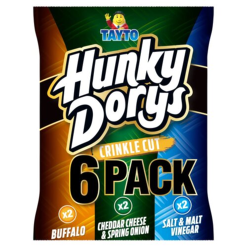 Hunky Dorys Variety Crisps (96 Box)